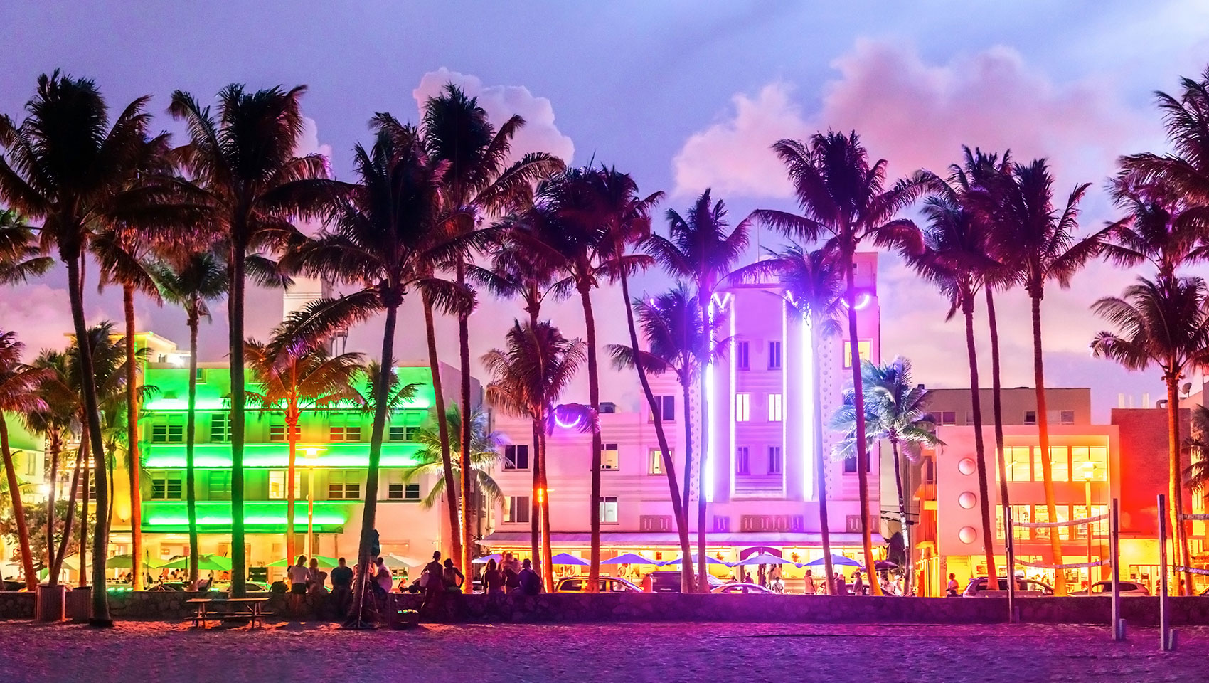 Ocean Drive at Night