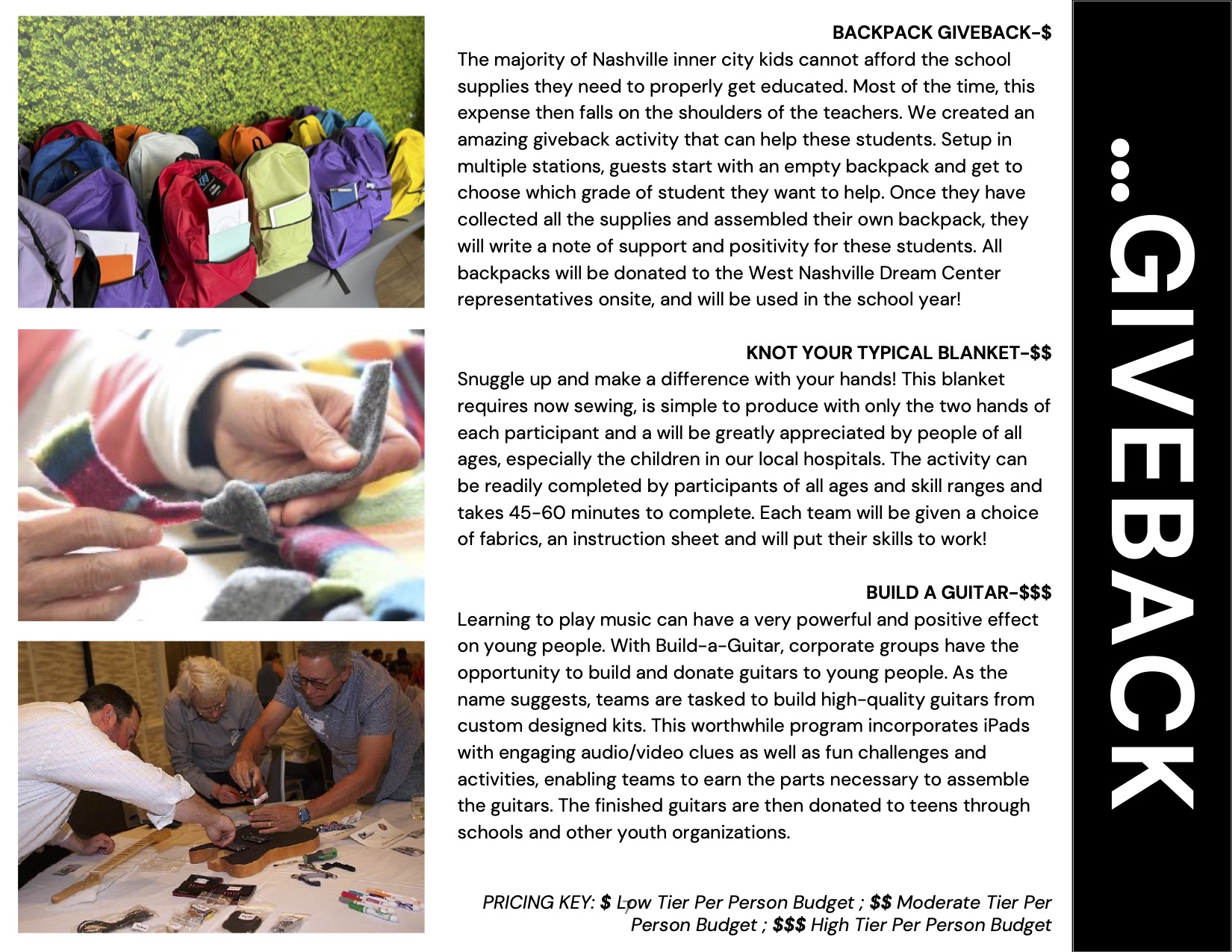 Aertson's Custom Event Activitions & Experiences